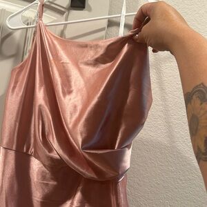 Blush pink ball gown